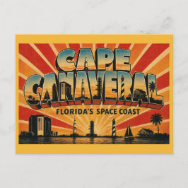 Cape Canaveral Florida Space Coast Gateway Vykort
