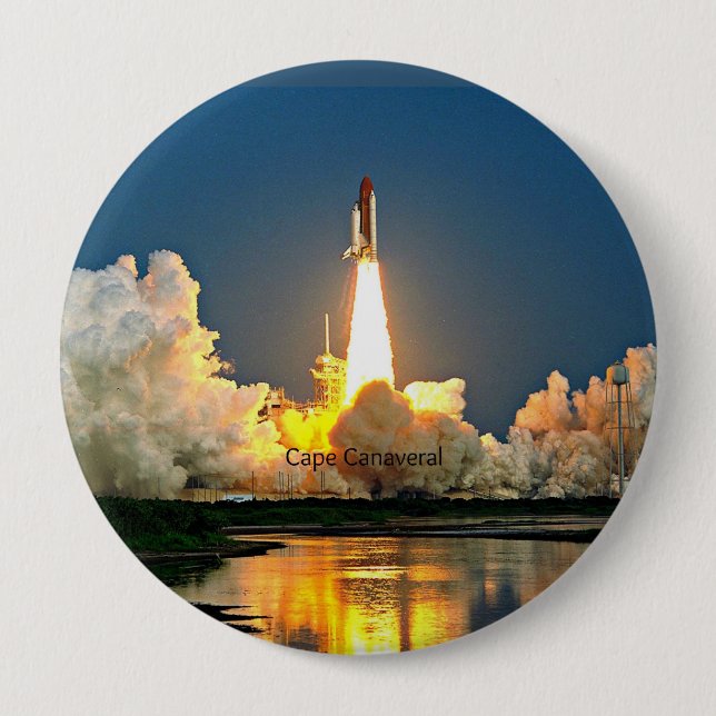 Cape Canaveral Florida uppskjutningsramp Knapp (Framsida)
