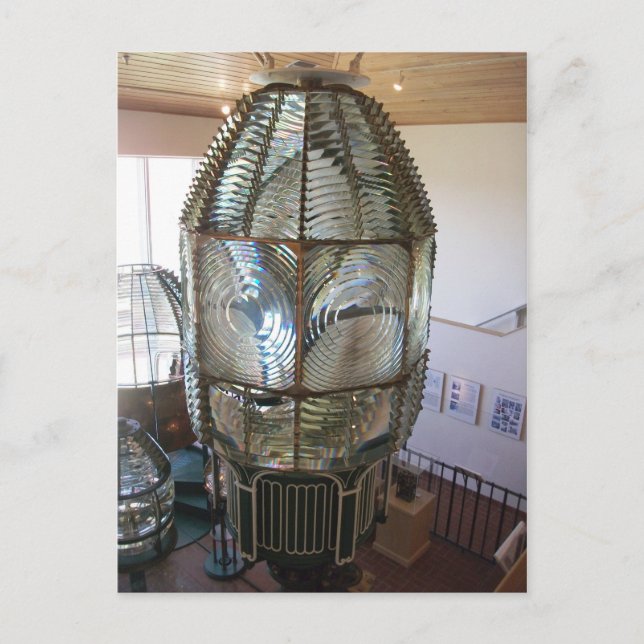 Cape Canaveral Fresnel Lens, Ponce Inlet, Florida Vykort (Framsida)