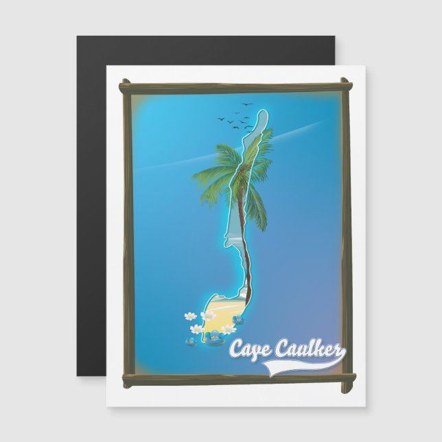 Cape Caulker reskarta (Fram/baksida)