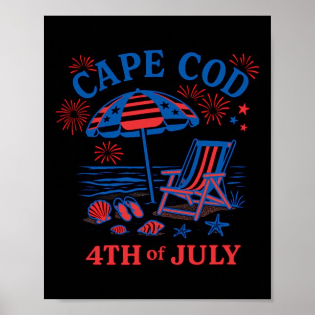 Cape Cod 4:e juli  Poster (Framsidan)