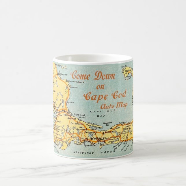 Cape Cod Auto Kartmugg Kaffemugg (Center)
