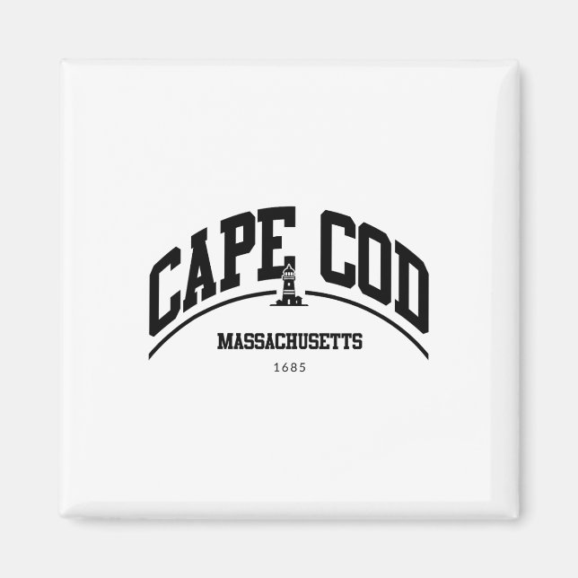 Cape Cod Beach Cod Familjesemester Cape Cod resa V Magnet (Framsidan)