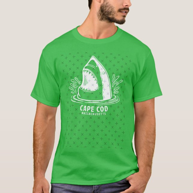 Cape Cod Beach Massachusetts MORSA Atlantic Ocean  T Shirt (Framsida)