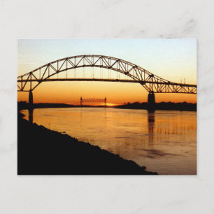 Cape Cod Bourne Bridge Vykort
