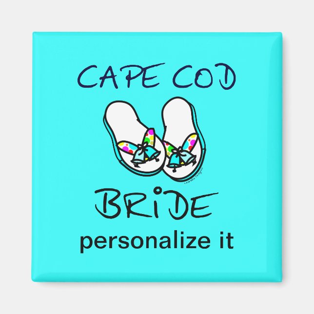 Cape Cod Bride Magnet (Framsidan)
