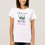 Cape Cod Bride T-Shirt<br><div class="desc">Cape Cod möhippa t-shirt och favors for brides gifta sig i Cape Cod,  Massachusetts.</div>