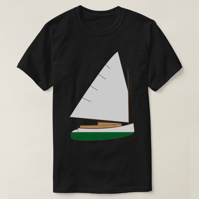 Cape Cod Catboat T Shirt (Design framsida)
