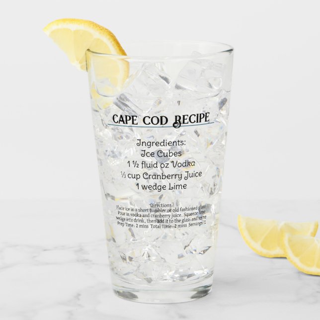 Cape Cod Drink Recipe Glaskopp (Framsida Ice)