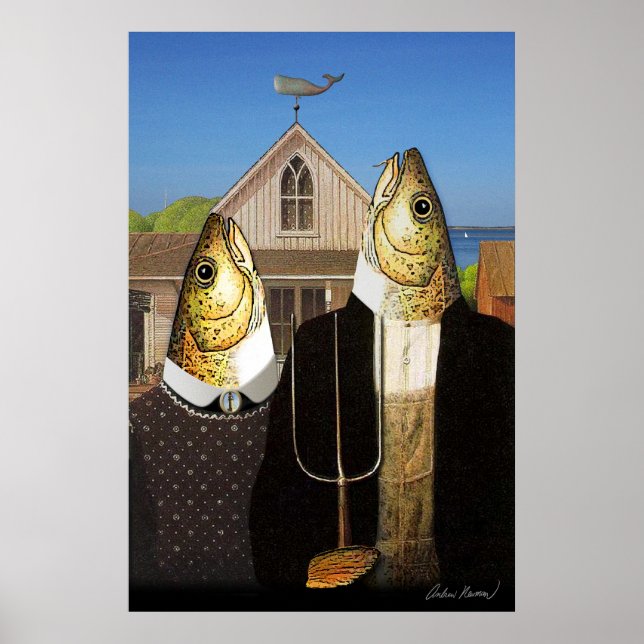 Cape Cod Gothic Poster (Framsidan)