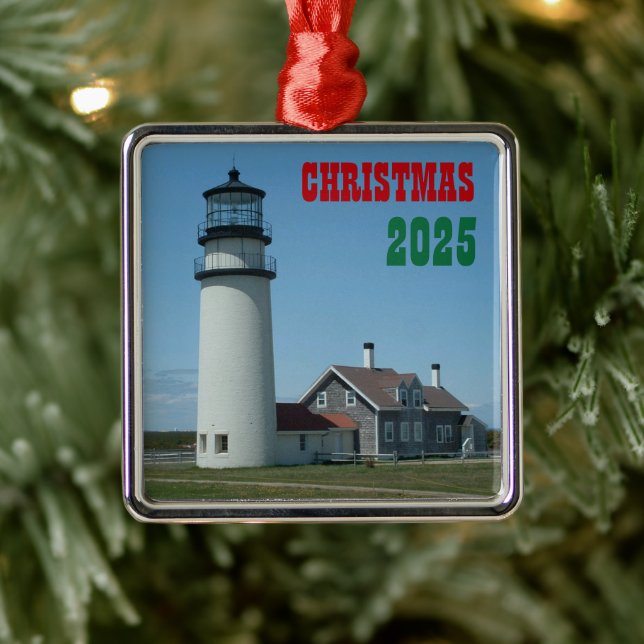 Cape Cod, Highland Lighthouse Ornament (Träd)