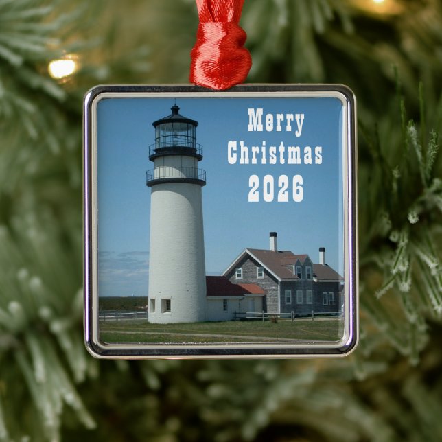 Cape Cod, Highland Lighthouse Ornament (Träd)