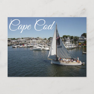 Cape Cod Hyannis, Massachusetts-postkort Vykort