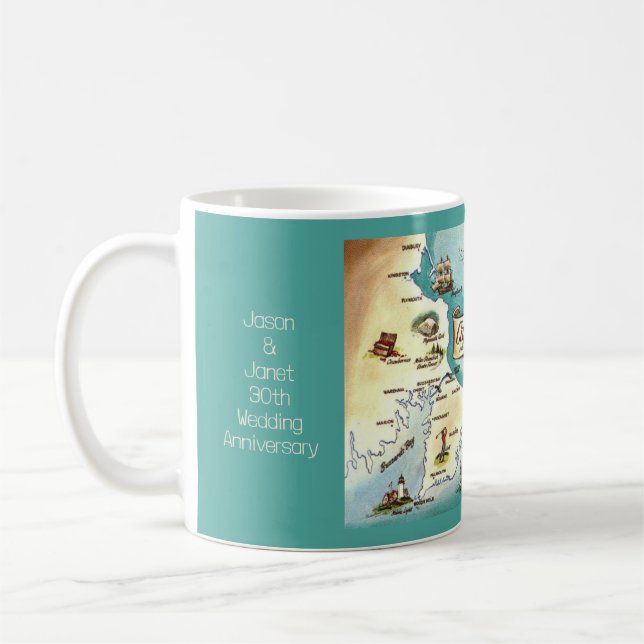 Cape Cod III specialmugg Kaffemugg (Vänster)