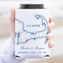 Cape Cod Karta Wedding Favor Drink Holder