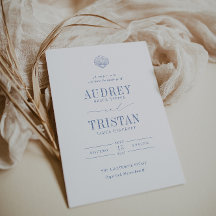 CAPE COD Kustblått Bröllop