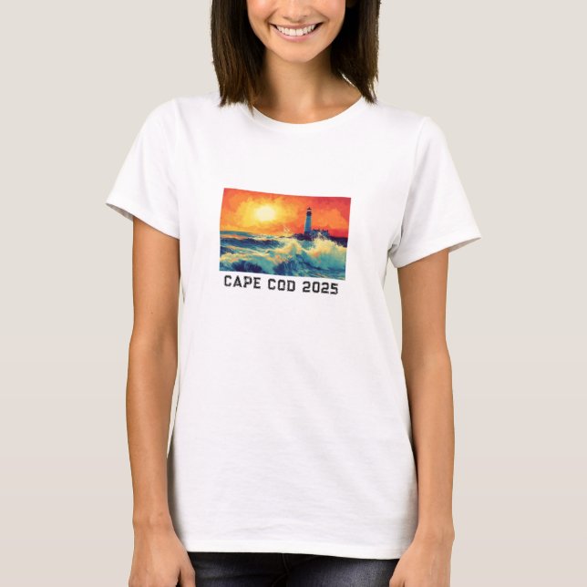 CAPE COD LIGHTHOUSE - Anpassningsbar 2025 Tee for  (Framsida)