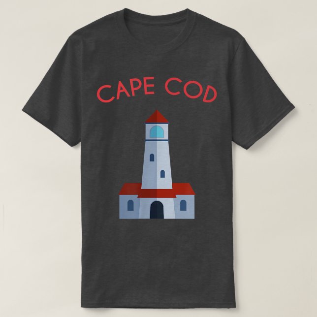 Cape Cod Lighthouse Boston MORSA New England2 T Shirt (Design framsida)