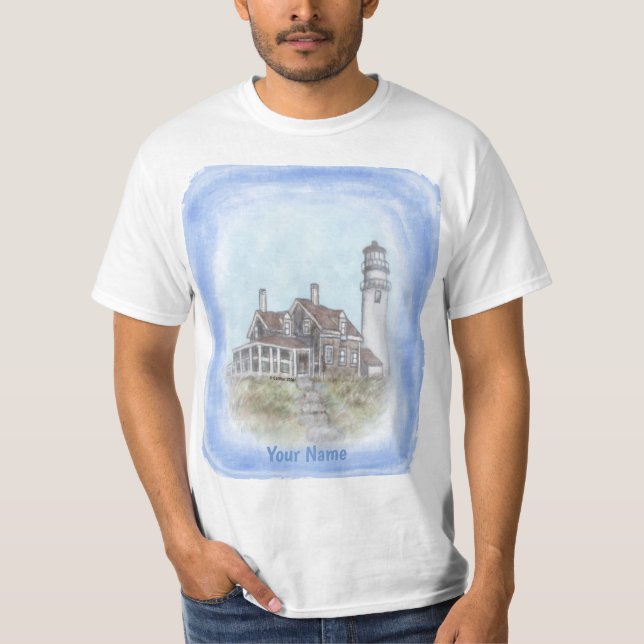 Cape Cod Lighthouse T-Shirt (Framsida)