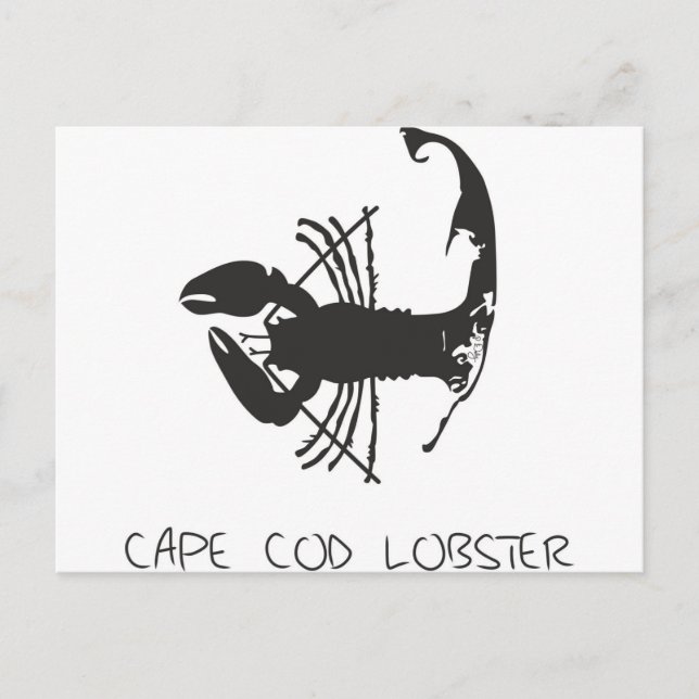 CAPE COD LOBSTER VYKORT (Framsida)