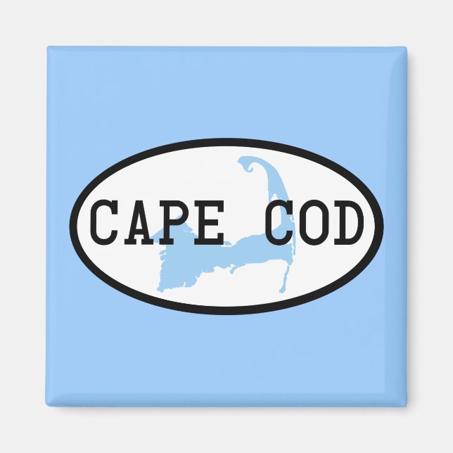 Cape Cod-magneten Magnet (Framsidan)