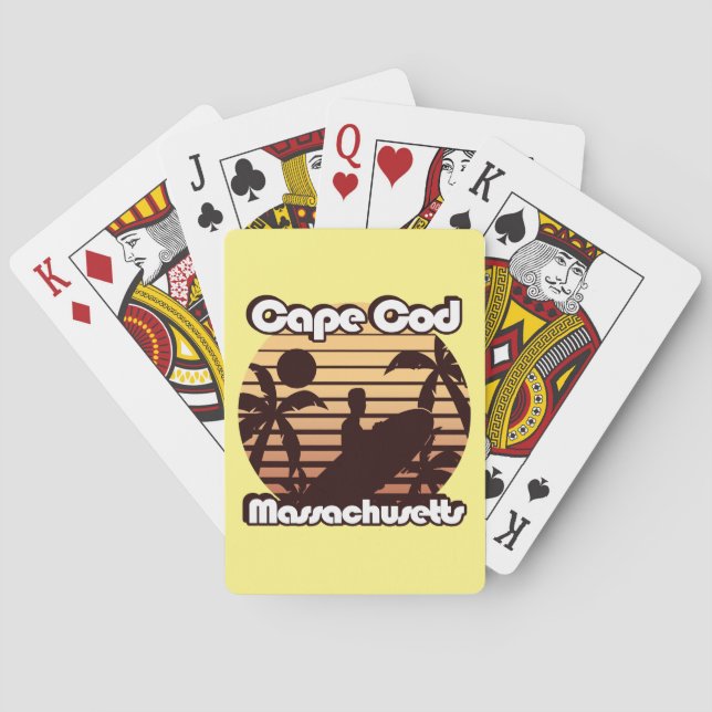 Cape Cod Massachusetts Casinokort (Baksidan)