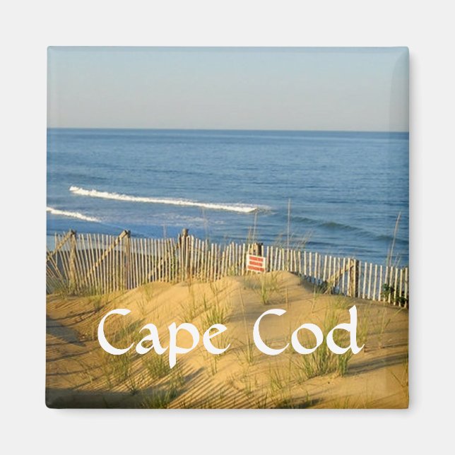 Cape Cod Massachusetts Heaven på Earth Magnet (Framsidan)