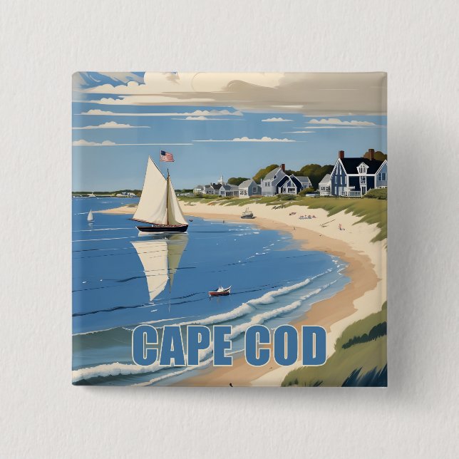 Cape Cod Massachusetts Knapp (Framsida)
