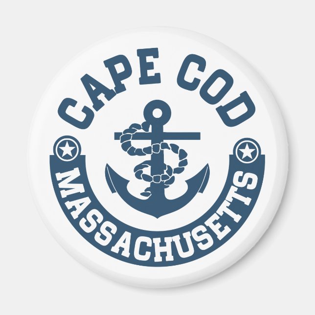 Cape Cod Massachusetts Magnet (Framsidan)