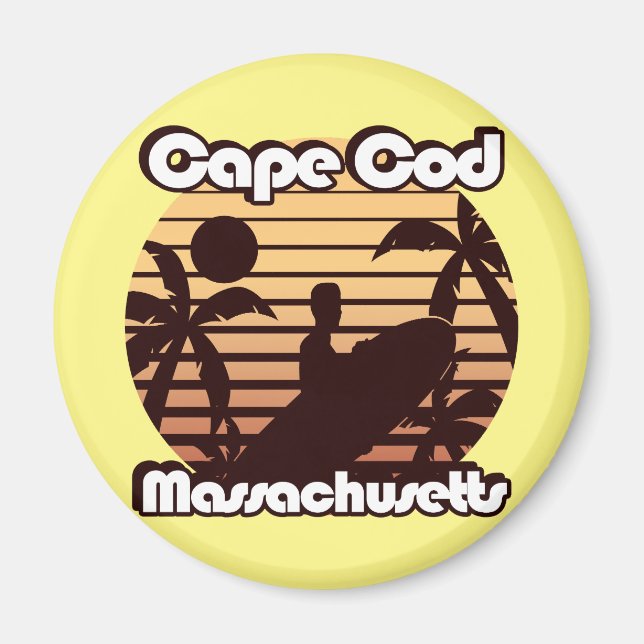 Cape Cod Massachusetts Magnet (Framsidan)