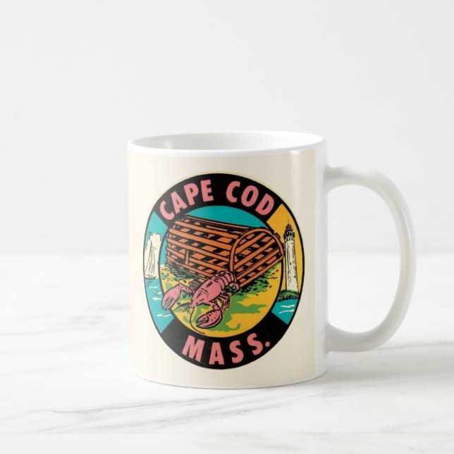 Cape Cod Massachusetts Mugg (Höger)