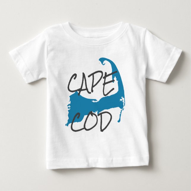Cape Cod Massachusetts Småbarn Shirt Tee Shirt (Framsida)