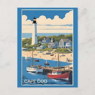 Cape Cod Massachusetts Vykort
