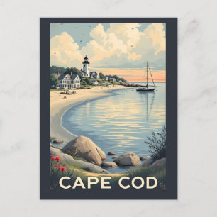 Cape Cod Massachusetts Vykort