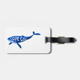 Cape Cod Massachusetts Whale Bagagebricka