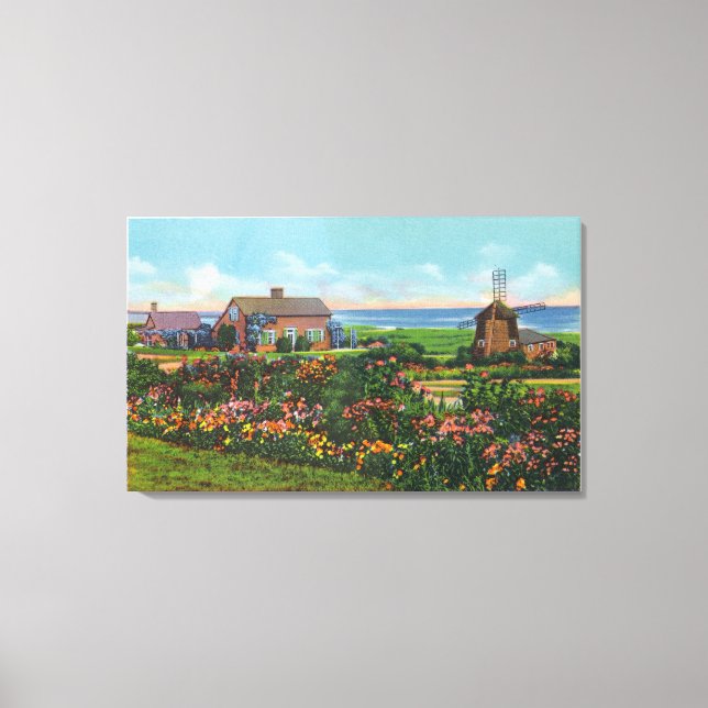 Cape Cod, MassachusettsView of Homes by the Canvastryck (Framsida)