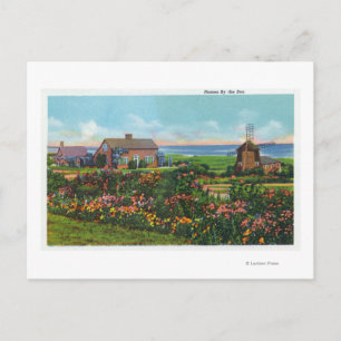 Cape Cod, MassachusettsView of Homes by the Vykort