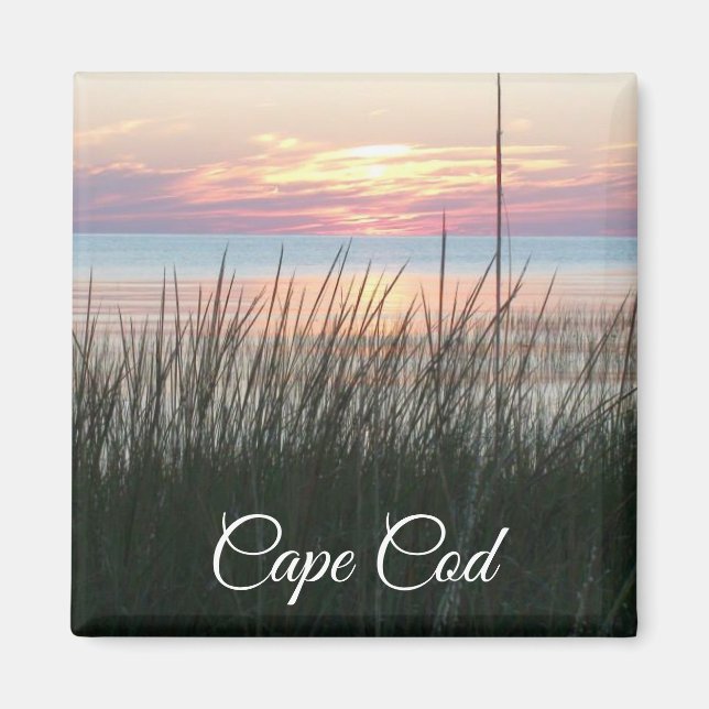 Cape Cod, Morsa Fotography Souvenir Keepsak Magnet (Framsidan)