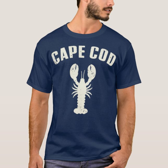 Cape Cod, MORSA Lobster T-Shirt - Classic Summer B (Framsida)