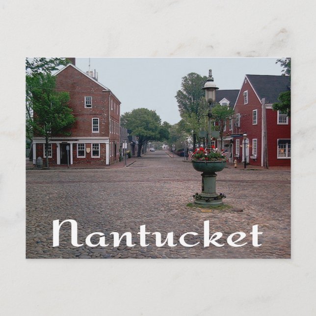 Cape Cod Nantucket, Massachusetts Postcard Vykort (Framsida)