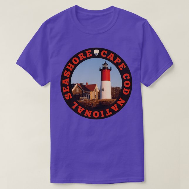 Cape Cod National Seashore-cirkeln T Shirt (Design framsida)