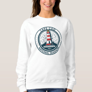 Cape Cod National Seashore Massachusetts Badge T Shirt