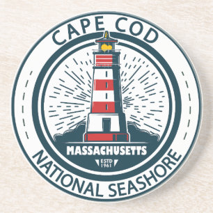 Cape Cod National Seashore Massachusetts Badge Underlägg