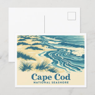 Cape Cod National Seashore Massachusetts Travel Vykort
