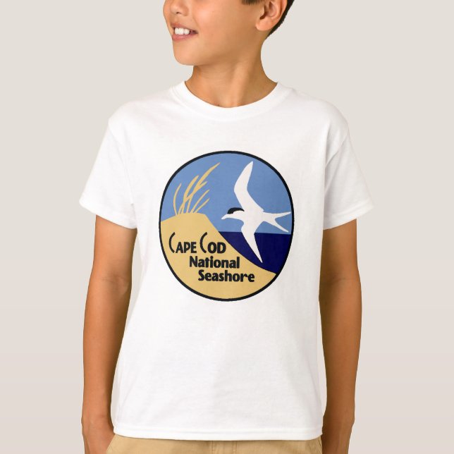 Cape Cod National Seashore T Shirt (Framsida)