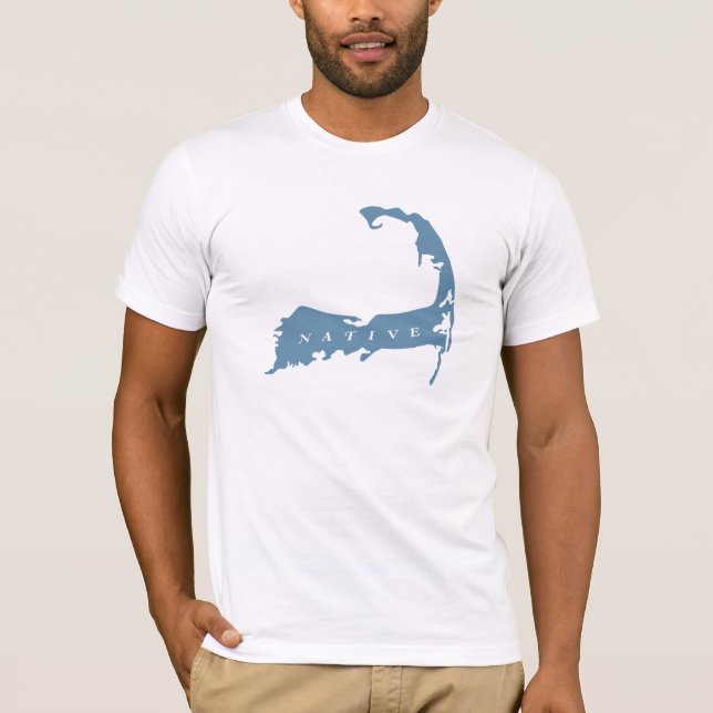 Cape Cod Native T-Shirt (blått) (Framsida)