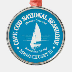 Cape Cod NS (segelbåt) Julgransprydnad Metall