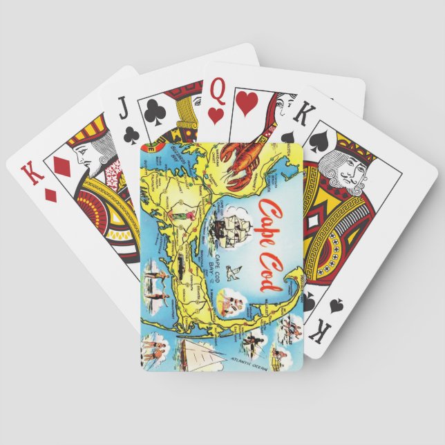 Cape Cod  Playing Cards Casinokort (Baksidan)