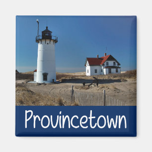 Cape Cod, Provincetown Massachusetts fyr Magnet