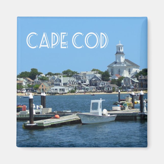 Cape Cod, Provincetown Massachusetts Magnet (Framsidan)